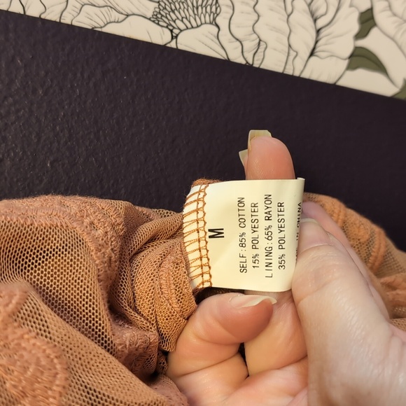 Lace & Embroidered Romper Dress - Picture 7 of 9